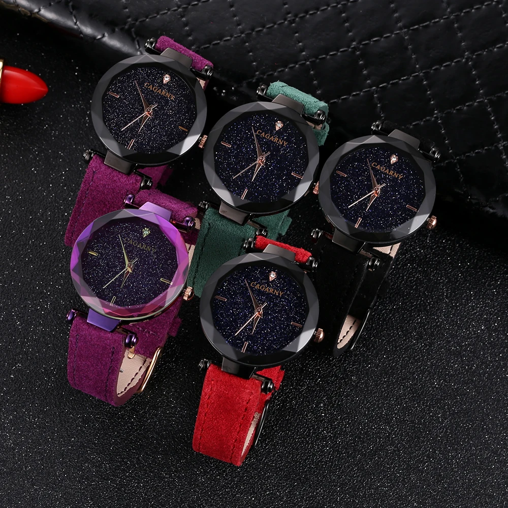 cagarny 2018 Leather Women Watches Ladies Luxury Brand Famous Wrist Watch Fashion Dress Female Clock Relogio Feminino Montre Femme (8)