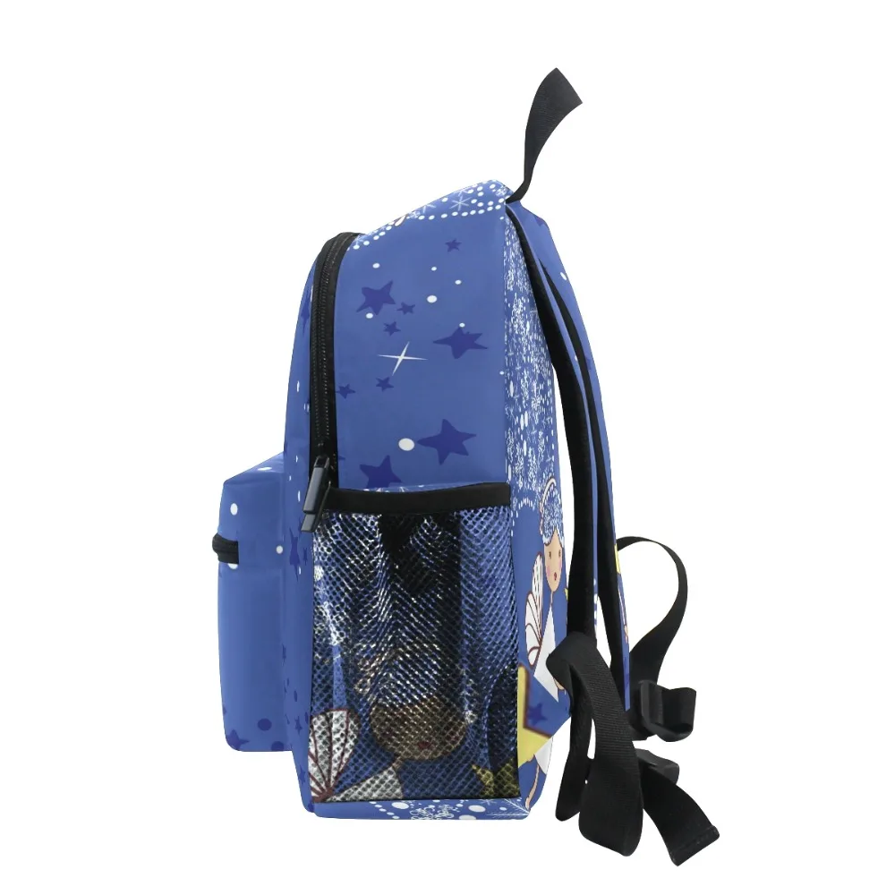 ALAZA/рюкзаки для детского сада, с принтом звезд, Детские рюкзаки из полиэстера, школьные сумки для детей от 3 до 8 лет