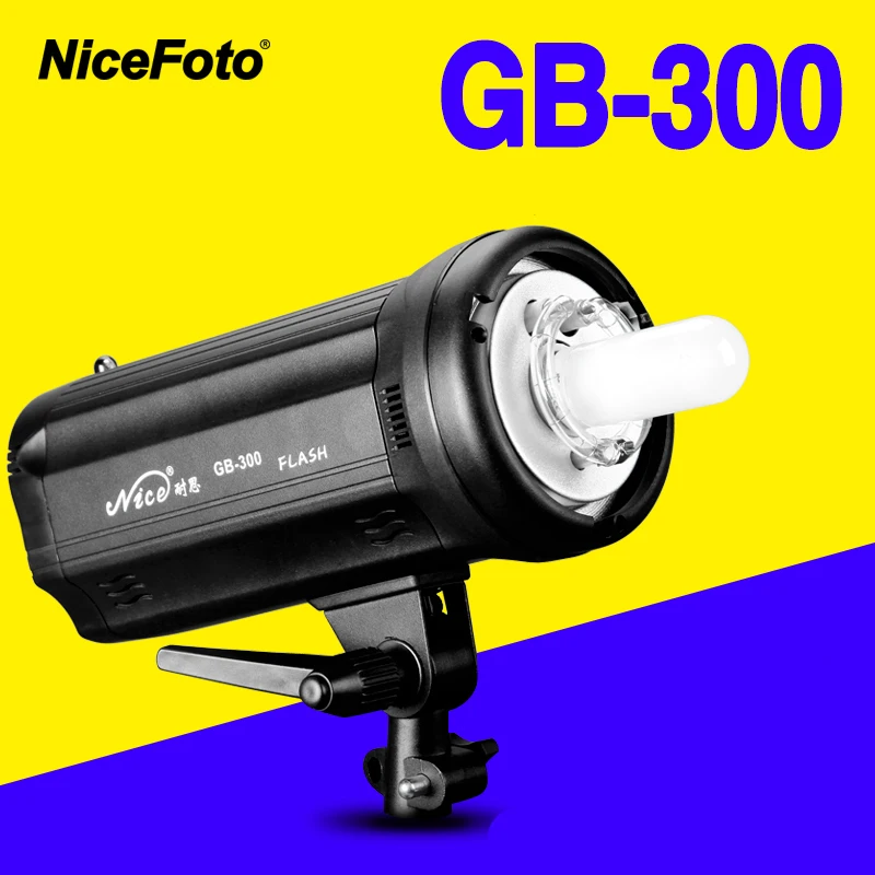 NiceFoto TGB 300 Вт фотовспышка для студии быстрая утилизация времени GB