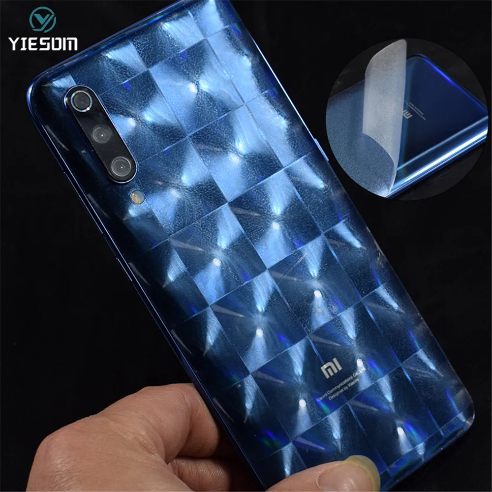 Прозрачная мягкая пленка из углеродного волокна для Xiaomi Mi 9 Mi9 8 Lite MiX3 прозрачная