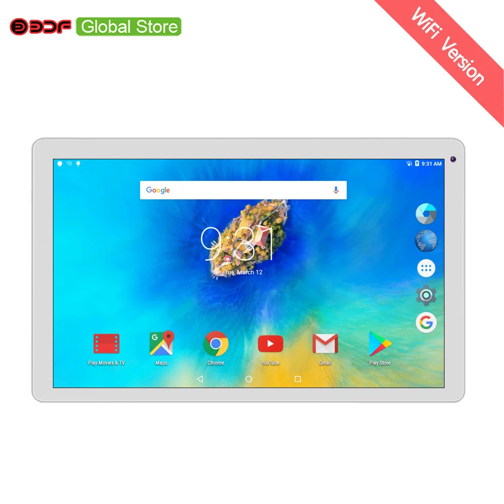 

WiFi Version 10.1 Inch WiFi Android 5.1 Tablet Pc Quad Core 1GB+32GB Tablets Android 5000mAh Battery