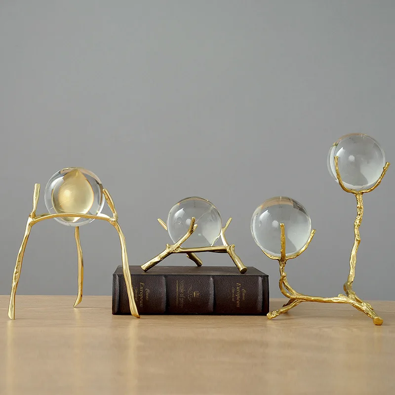 

Modern Crystal Ball Home Furnishing Good Luck Ornaments Crafts