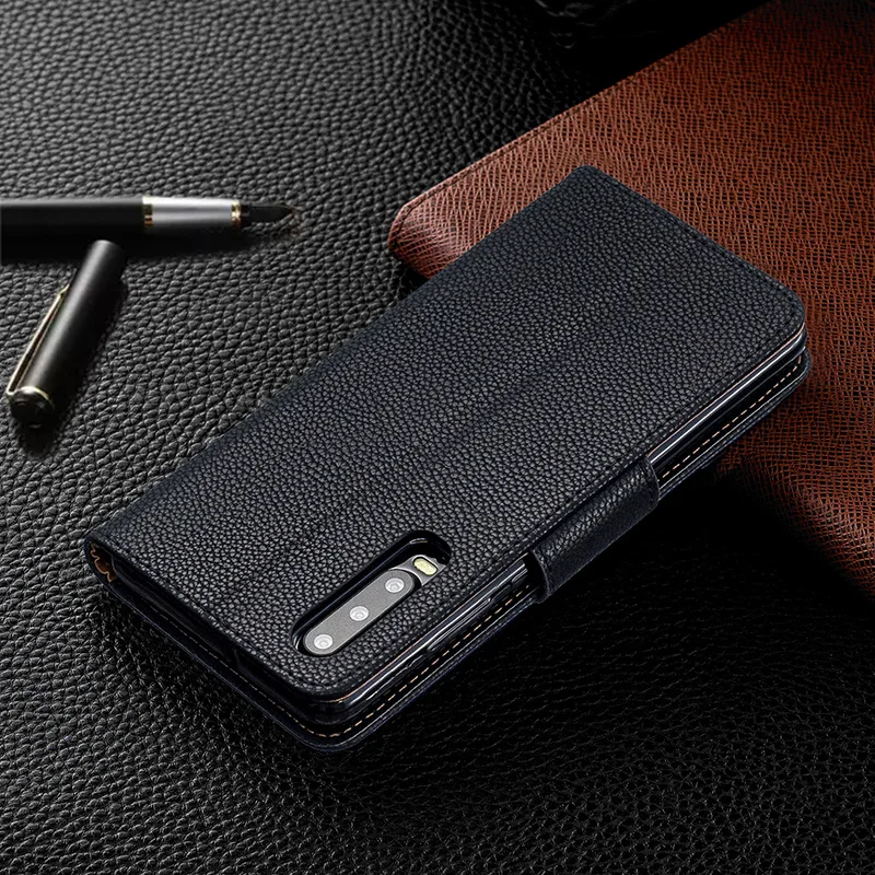 Wallet Case for Huawei P30 Pro/P30 Lite/P20 Pro/Honor 8C 7A 7C/Y7 Y5 Y6/Mate 20 Pro Leather Flip Stand Cover with Card Holder
