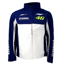 2016 Valentino Rossi VR46 M1 for Yamaha Racing Moto GP Softshell Jacke offizielle Blue-White