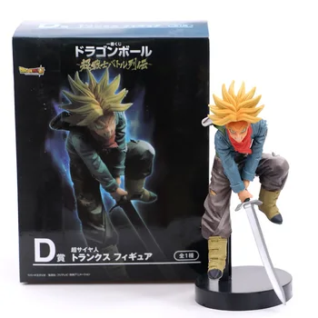 

19cm Anime Dragon Ball Super Torankusu Z Fighters Super Saiyan Trunks PVCAction Figure Collectible Model Toy gift brinquedos hot