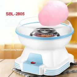SBL-2805 Новая модель автоматического мини Портативный электрический DIY Cotton Candy Maker сладкий леденец провода и вышивкой