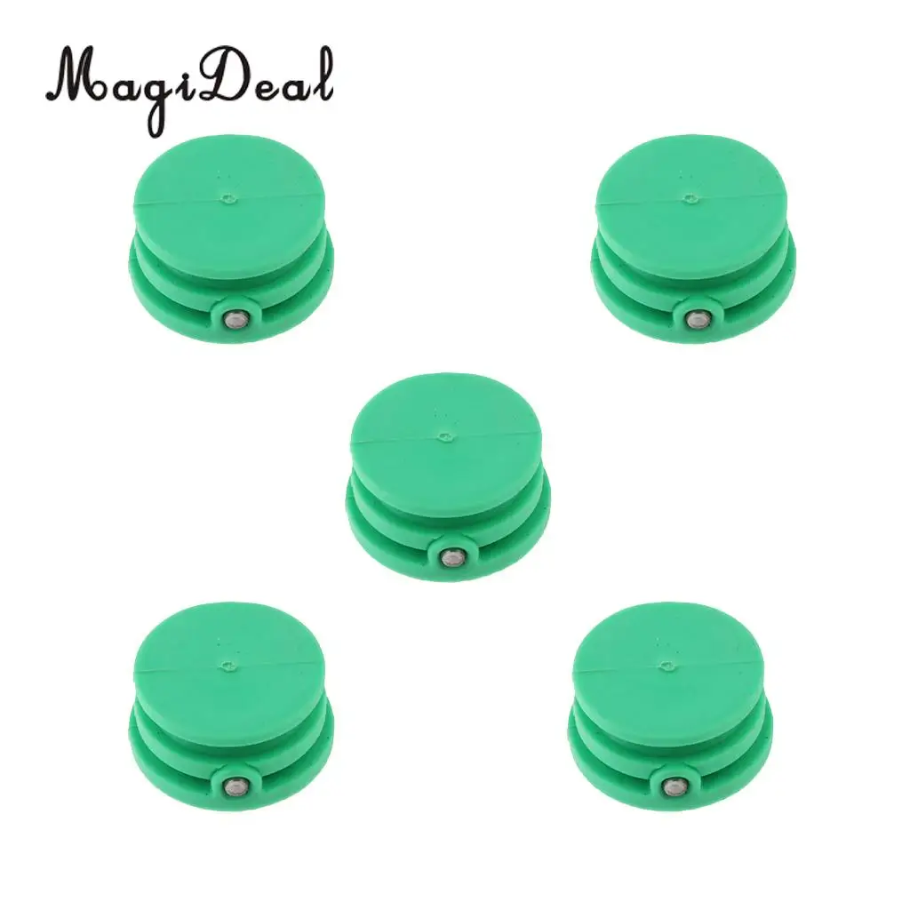 MagiDeal Durable 5Pcs Surfing Leash Plug Surfboard Longboard Leash Cup Plug Repair Kayak Accessory Equipment 25mm 6 Color Choose