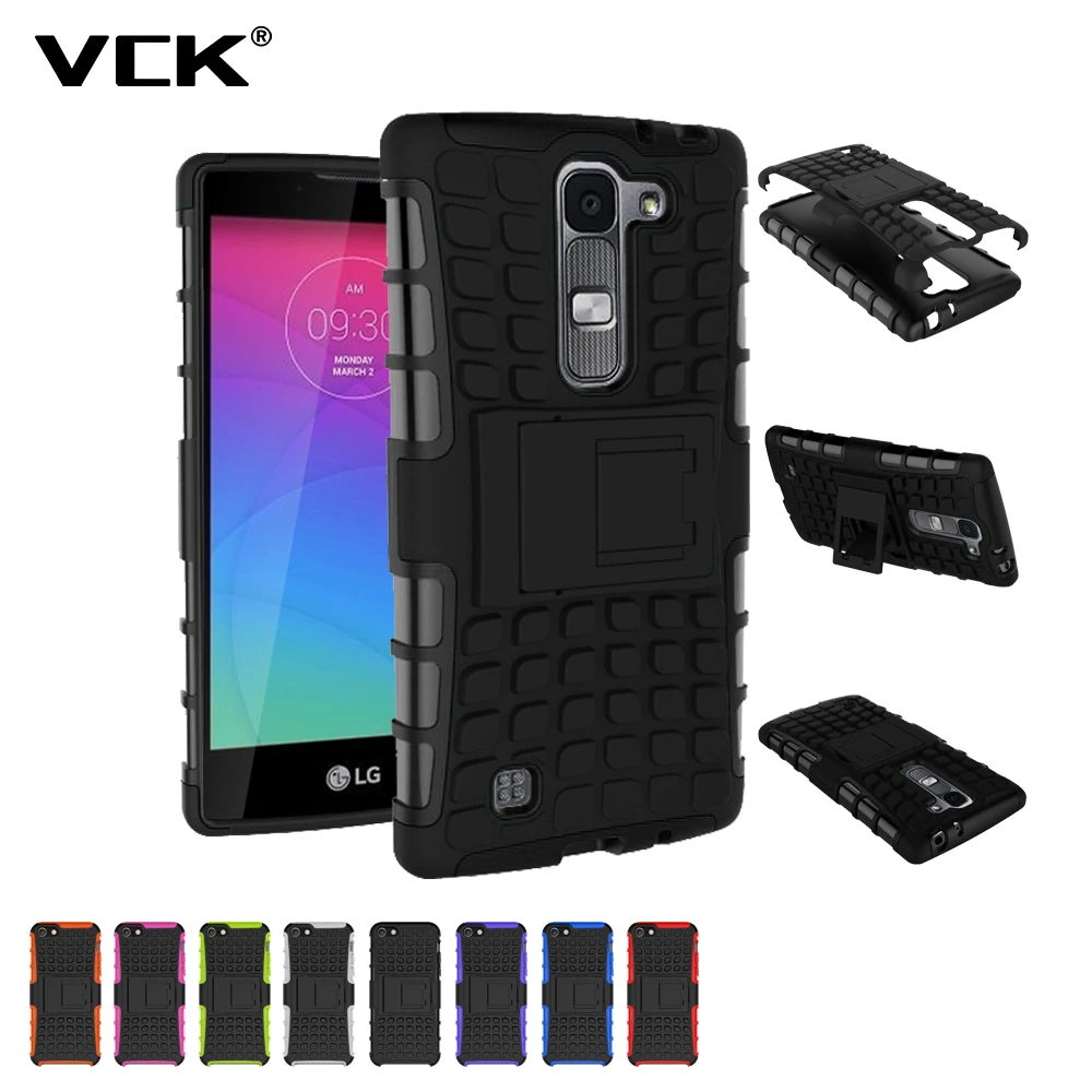 

For LG G3 G4 G5 G4C Magna G4 Mini Leon C40 C50 V10 G4 Pro K7 K10 G Stylo Case TPU PC Armor Shockproof Hybrid Hard Rugged Rubber