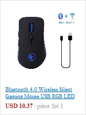 Игровая мышь, светодиодный, оптическая, USB, проводная, компьютерная мышь, 5500 dpi, 7 кнопок для Pro Gamer,, Прямая поставка