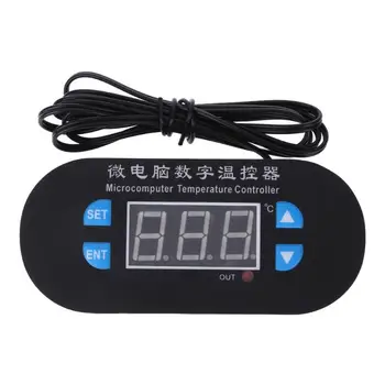 

Quality Electronic Thermostat LED Digital Temperature Controller Red And Blue Display DC 12V Temperature Instruments