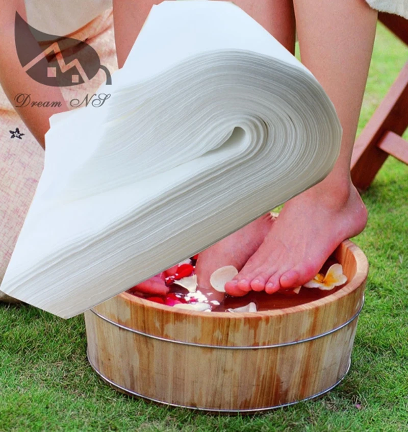 190 Pcs Non-Woven Towel for Outdoor Travel 28 x 58cm Travel Towel Non-Woven SPA Salon Towel, Beauty Foot Bath Disposable Towel 2