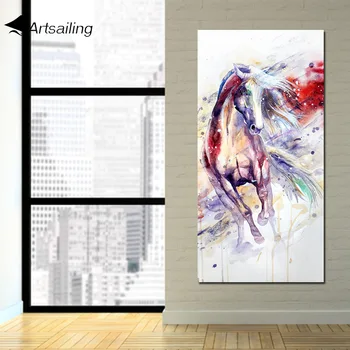 

Canvas Print Pictures Wall Art Framework 1 Piece Steed Fine Horse PaintingPoster Modular Home Decor Living Room