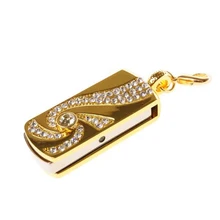 Кристалл USB флэш-накопитель 8 г 16 г 32 Гб 64 Гб USB Памяти Подарочный флэш-накопитель карандаш для нанесения страз диск Реальная емкость диск на ключ