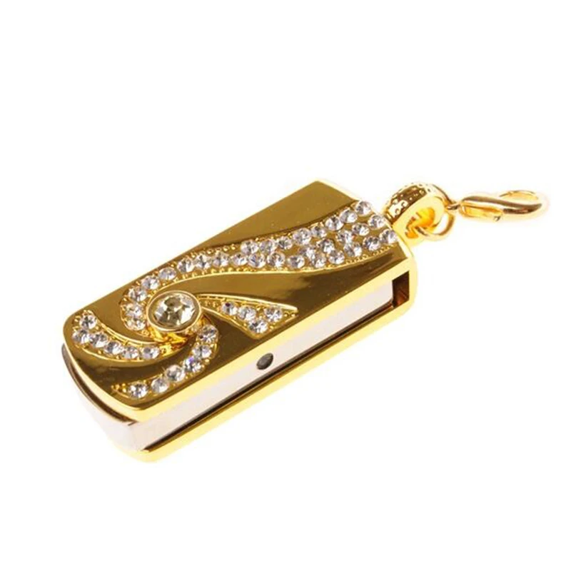 

Crystal USB Flash Drive 8G 16G 32G 64GB USB Memory Stick Gift Pendrive Rhinestone Pen Drive Real Capacity Disk On Key