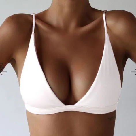 Больше цветов Лето сексуальный женский пуш-ап Мягкий Бикини Топ Купальник бандо Купальник пляжный костюм бикини Maillot De Bain2.99