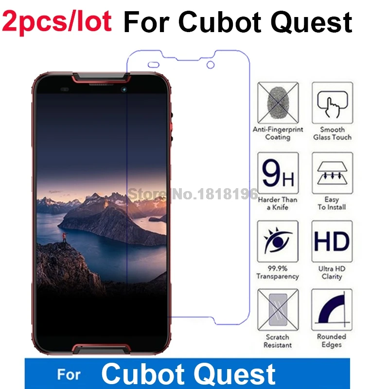 Для Cubot Quest закаленное стекло 9H 2.5D Премиум ультра тонкий мобильный телефон