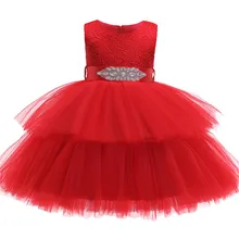 Одежда для детей новое летнее платье элегантная юбка-пачка для принцесс от 3 до 10 лет, одежда для девочек на день рождения