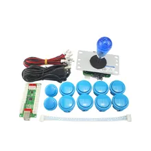 Аркадные рукодельные части Гапп стильный джойстик+ 1 плеер Кнопка старта+ 6x Гапп Тип Стандартная кнопка для Аркады MAME