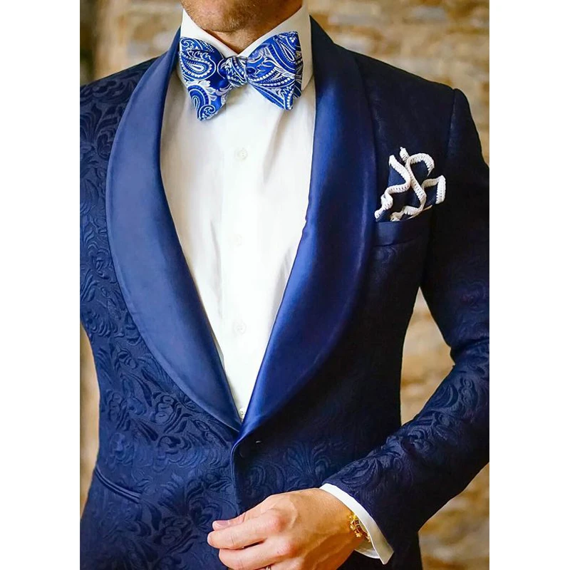HB063 Custom Made 2018 Formelle Hommes Costumes Slim Fit Noir Couleur hommes de Costumes de Mariage Marié Smokings Pour Hommes 2 Pièces Costume Avec