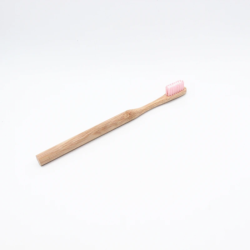 Escova de Dentes Fibra de Madeira Lidar com Baixo Bambu Cerdas Duras Tandenborstel Carbono Ambientalmente Livre Logotipo Personalizado 500 Pçs 9 High Quality Beleza e saúde
