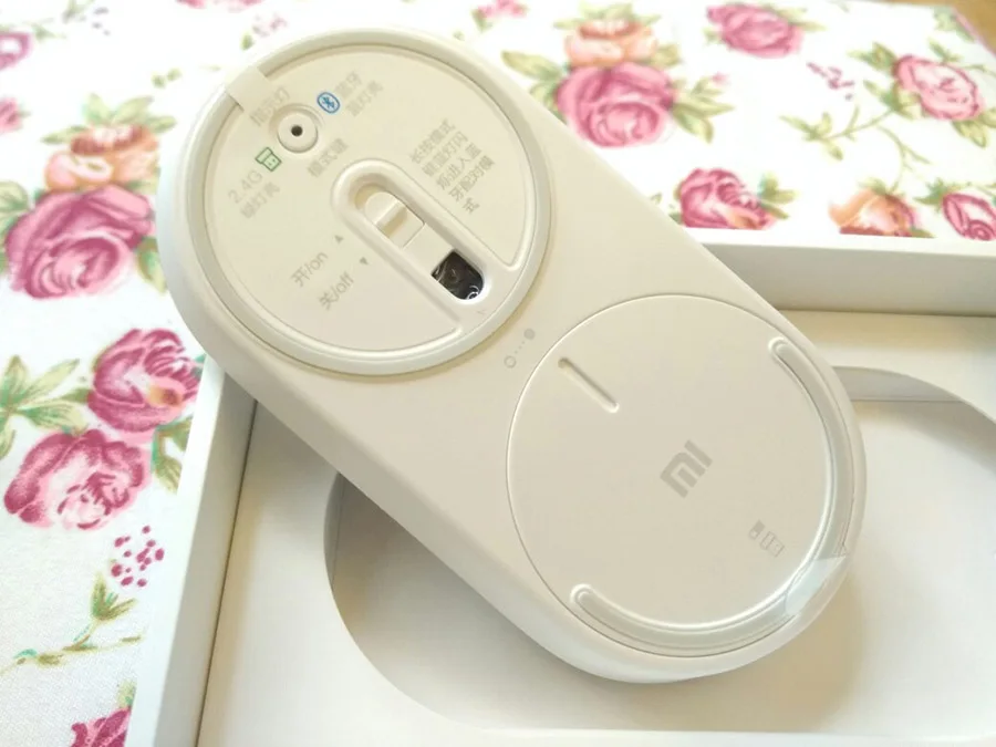 Original Xiaomi Mouse XMSB01MW Portable Wireless In Stock Mi Optical Bluetooth 4.0 RF 2.4GHz Dual Mode Connect Mi Mouse (44)