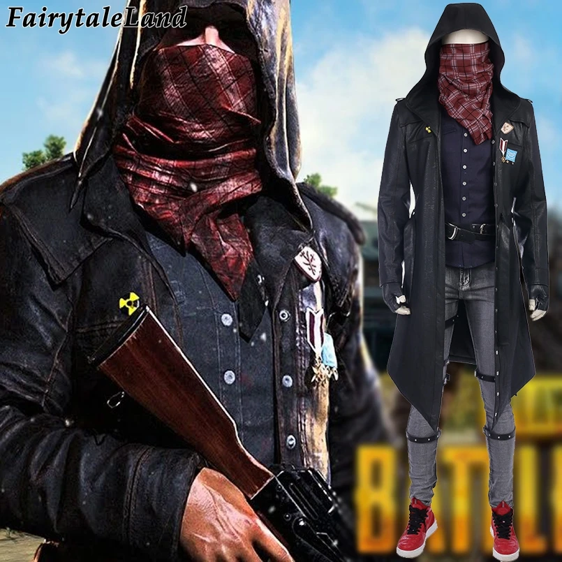 

Playerunknown's Battlegrounds Cosplay Costume Carnival Halloween Costumes unisex Battle suit PUBG costume custom made