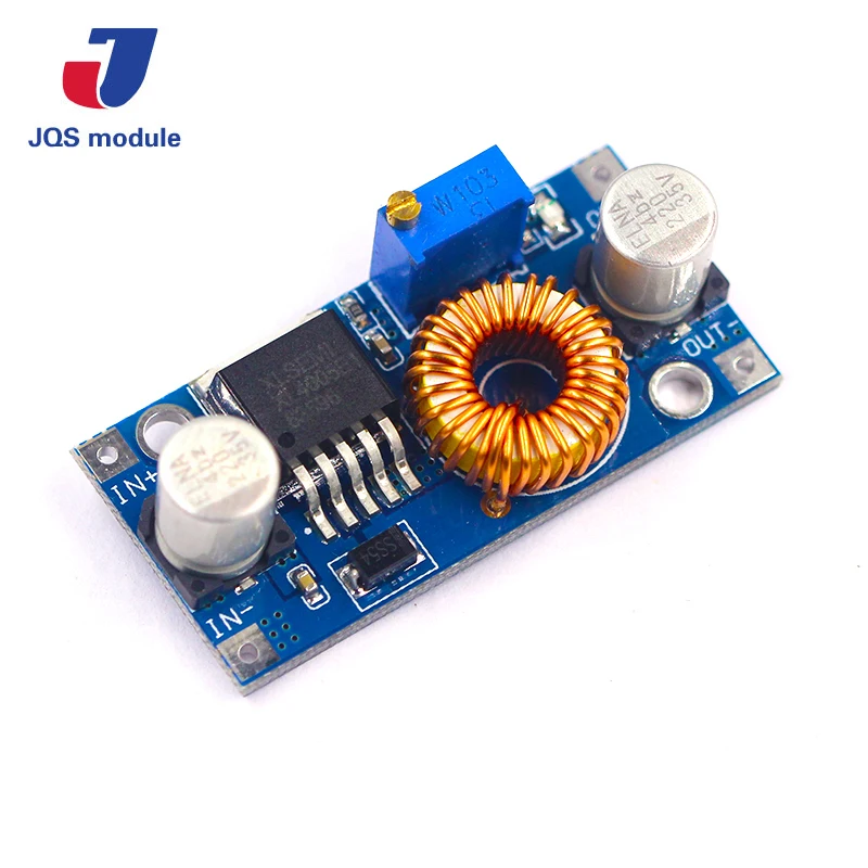 

10PCS XL4005 DSN5000 Beyond LM2596 DC-DC adjustable step-down 5A power Supply module,5A Large current Large power
