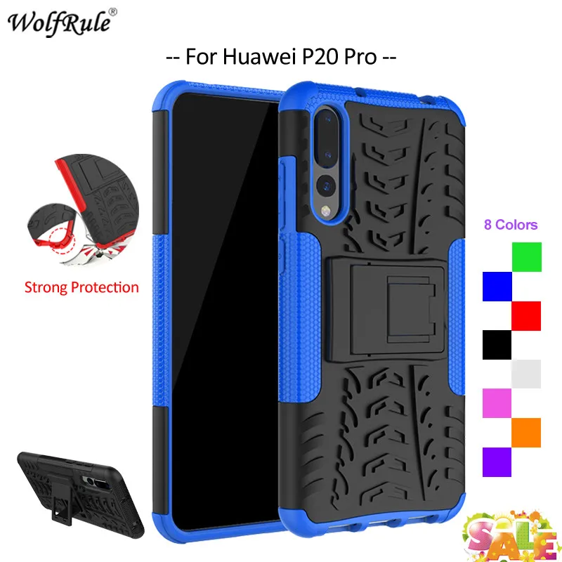 Чехол для Huawei P20 Pro чехол из ТПУ и поликарбоната защитный бампер телефона 6 1'' |