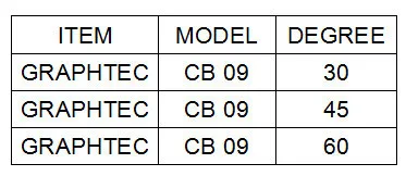 1 шт. Graphtec CB09 виниловый лезвие Чертежного автомата градусов 30 градусов 45 градусов 60 градусов