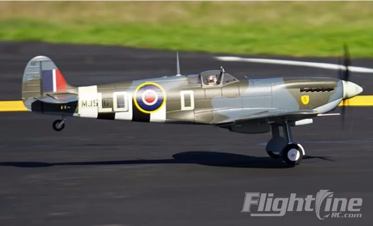 Радиоуправляемая модель самолета Freewing Flightline 1200 мм размах крыльев Spitfire PNP