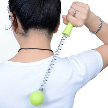 

Newly Spring Ball Massager Manual Beat Hammer Body Massage Relieve Fatigue for Back Shoulder Leg