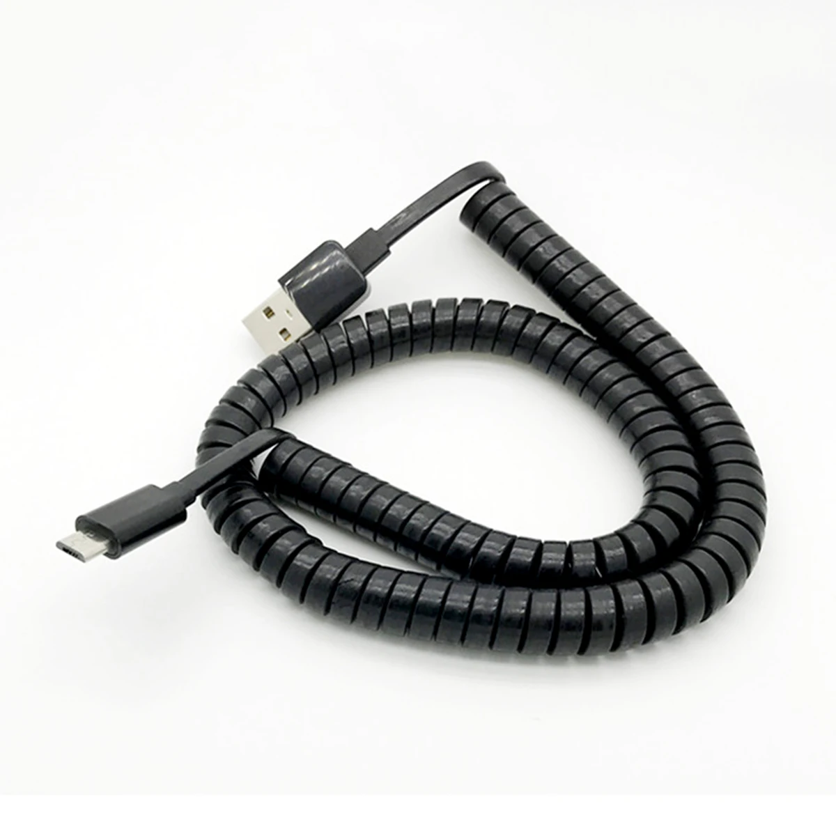 Phone Cables Usb Cable Durable Spring connection line