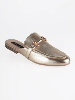 

Woman metal sequin flat bottom Slipper