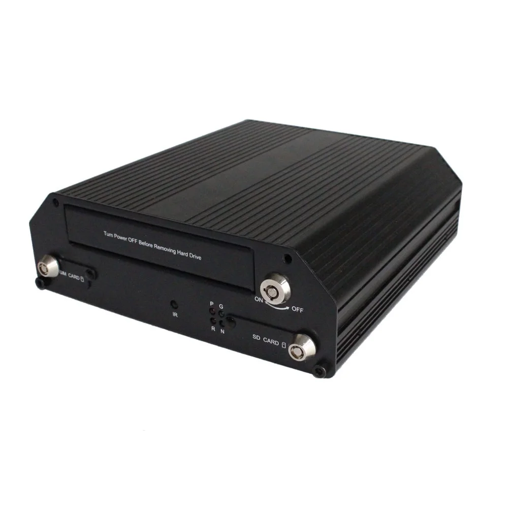 Автомобильный видеорегистратор MDVR с поддержкой AHD 4ch 960P/720P/ 960H (аналоговая) камера