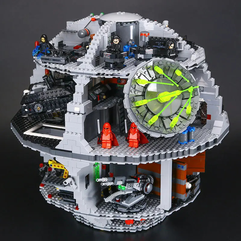 LEPIN 05063 4016 stucke Kraft Geweckt UCS Death Star Educational Bausteinziegelsteine Spielzeug Kompatibel legoed