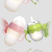 Новая детская чашка, бутылочка для кормления, тренировочная, удобная ручка, пластиковые ручки, держатель для Comotomo