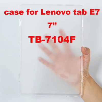 Мягкий TPU чехол для lenovo tab 3 7 plus tab 4 7 8 ПЛЮС 10,1 для lenovo tab E7 7 ''E8 8'' E10 M10 TB-X605 P10 10 10,1 ''чехол - Цвет: for Lenovo tab E7