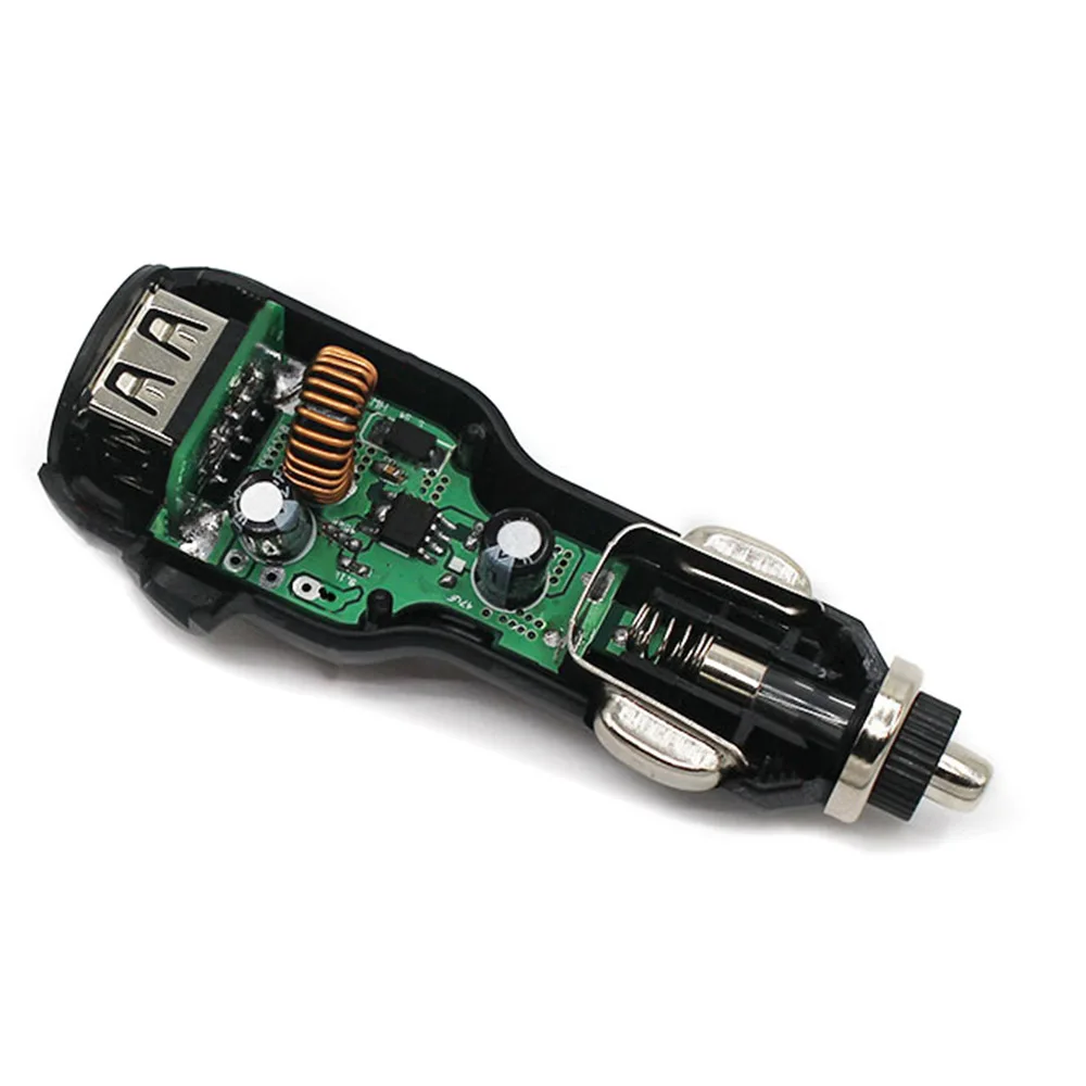 Автомобильное зарядное устройство с 2 USB портами 3 5 м В а|Зажигалка| |