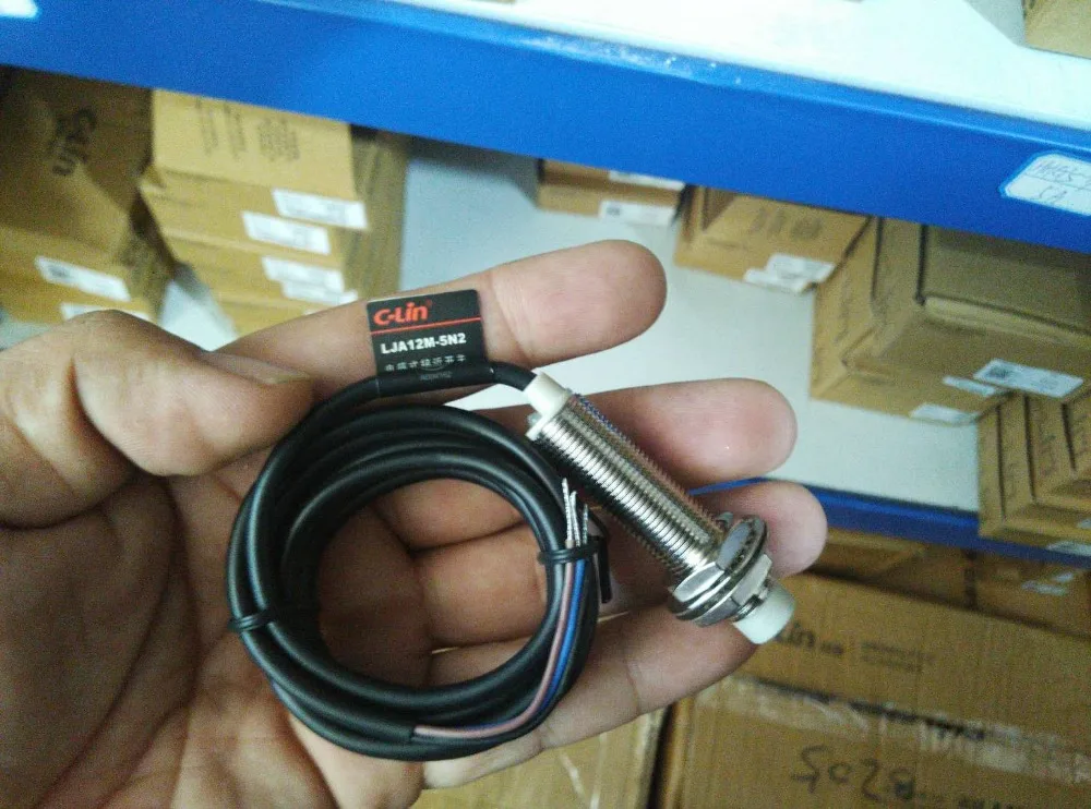 Brand new original authentic C-Lin LJA12M-5N2 DC three-wire NPN normally closed inductive proximity switch | Строительство и