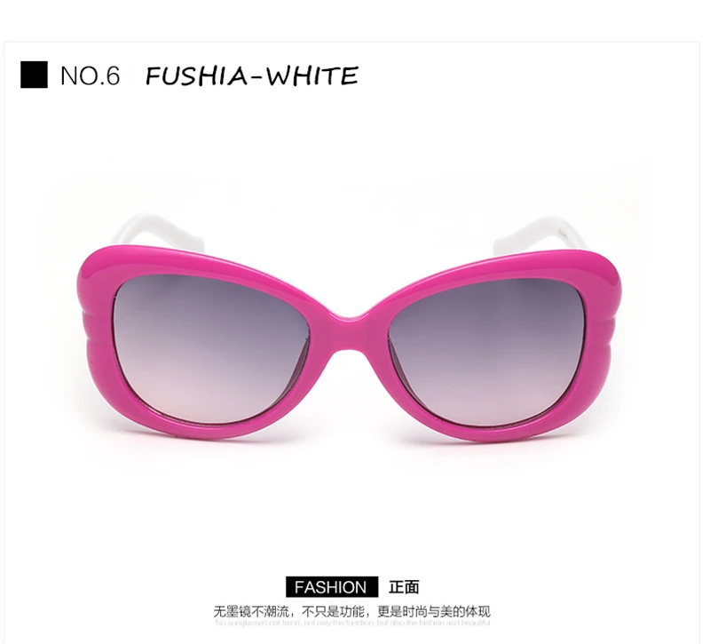 WtgwtQ 2018 New Children Sunglasses Kids Designer Cute Shades For Girls Boys Goggle Baby Glasses Oculos Infantil Sun glasses 21