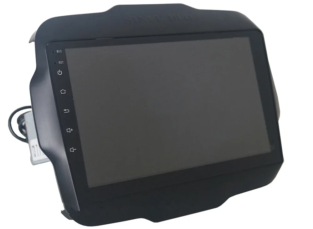 Cheap 9" Android Car Multimedia Stereo Radio Audio DVD GPS Navigation Sat Nav Head Unit for Jeep Renegade 2015 2016 2017 2018 3