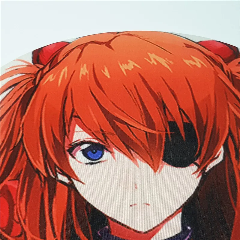 Eva Soryu Asuka Langley аниме 3D Oppai коврик для мыши игровой подставка запястья|wrist rest|mouse pad