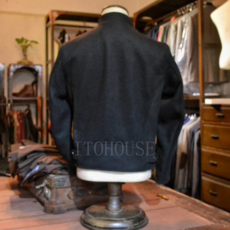 ITOHOUSE repliction RECORD BREAKER 21OZ шерстяная куртка зимняя Байкерская верхняя одежда