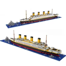 66503 1860pcs Titanic Cruise Ship Loz Diamond Building Blocks 3D Boat Model Kit Mini Bricks Toys Compatible Creator 66503 1860pcs Titanic Cruise Ship Loz Diamond Building Blocks 3D Boat Model Kit Mini Bricks Toys Compatible Creator