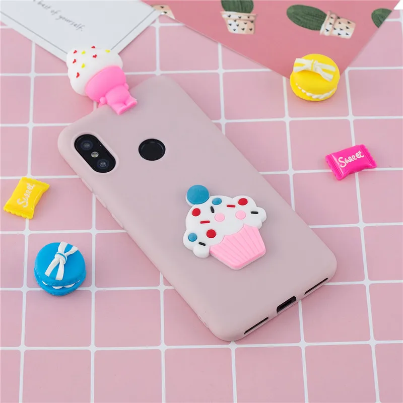 Для xiaomi mi a2 lite чехол для Coque xiaomi mi A2 Lite Xio mi A1 A2 A 2 lite чехол 3D единорог панда кукла мягкий чехол для телефона s