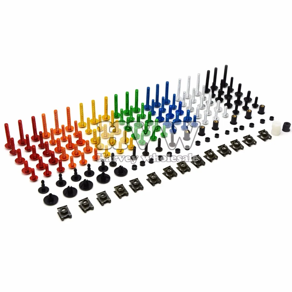 

Universal Windshield  CNC Motorcycle  fairing body work Fasten bolts screws for YAMAHA V-MAX  XJ6 DIVERSION  XV 950 Racer  FJ-09