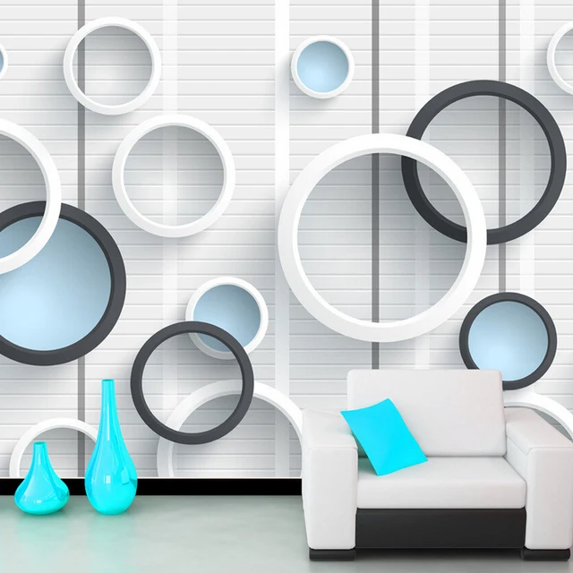 Custom Hd Photo Silk 3d Wallpaper For Walls 3 D Living Kid Room