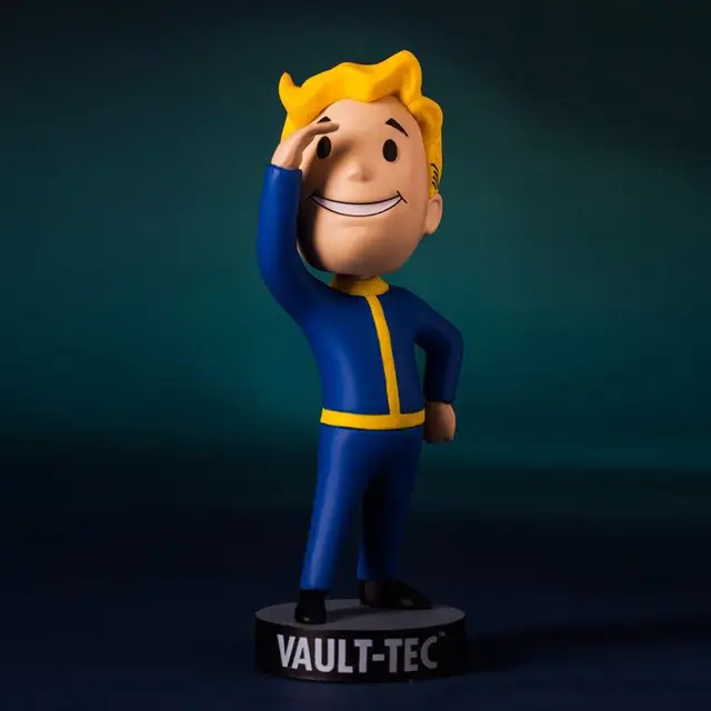 Fallout 4 Vault Tec Pip Boy Action Figure Vault Boy 5 inch Bobblehead