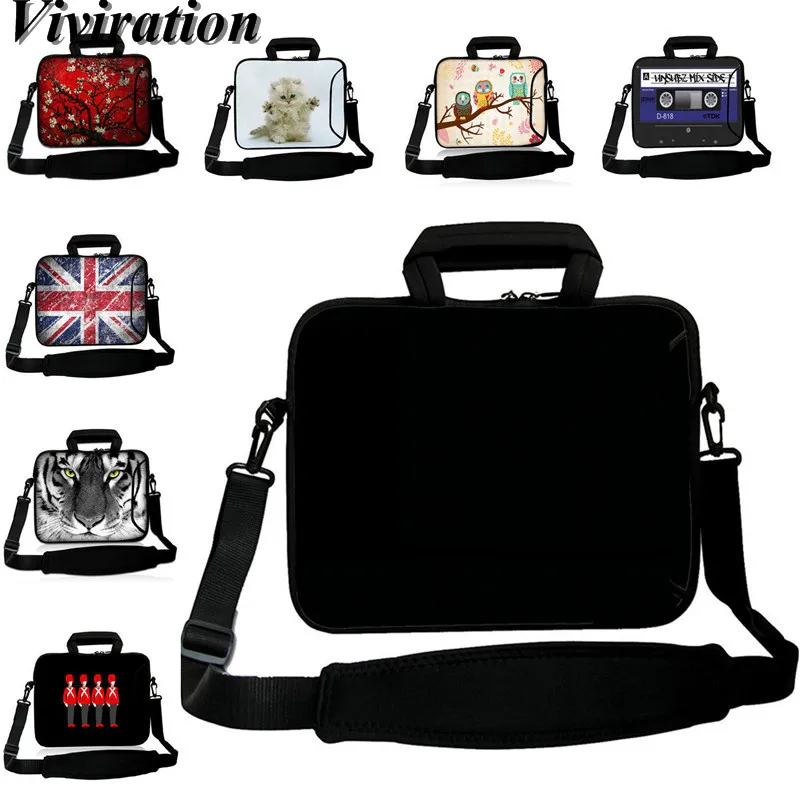 

2019 Fashion Casual Black Messenger Laptop Bag For Women 13.3 17.3 13 12 15 14 17 10 Inch Notebook Case 10.1 9.7 Tablet PC Bags