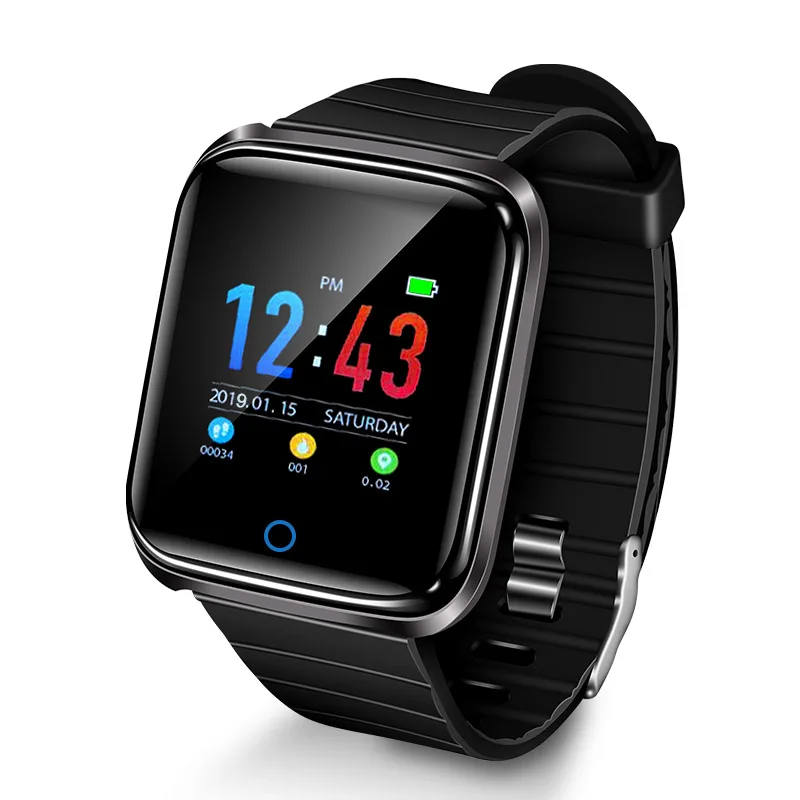 D28 smart watch black
